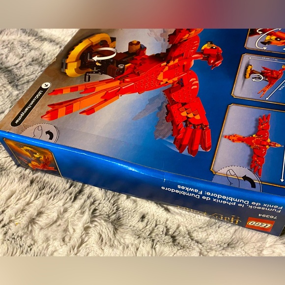 LEGO Harry Potter Fawkes, Dumbledore's Phoenix 76394 New Sealed Discontinued - Picture 10 of 12